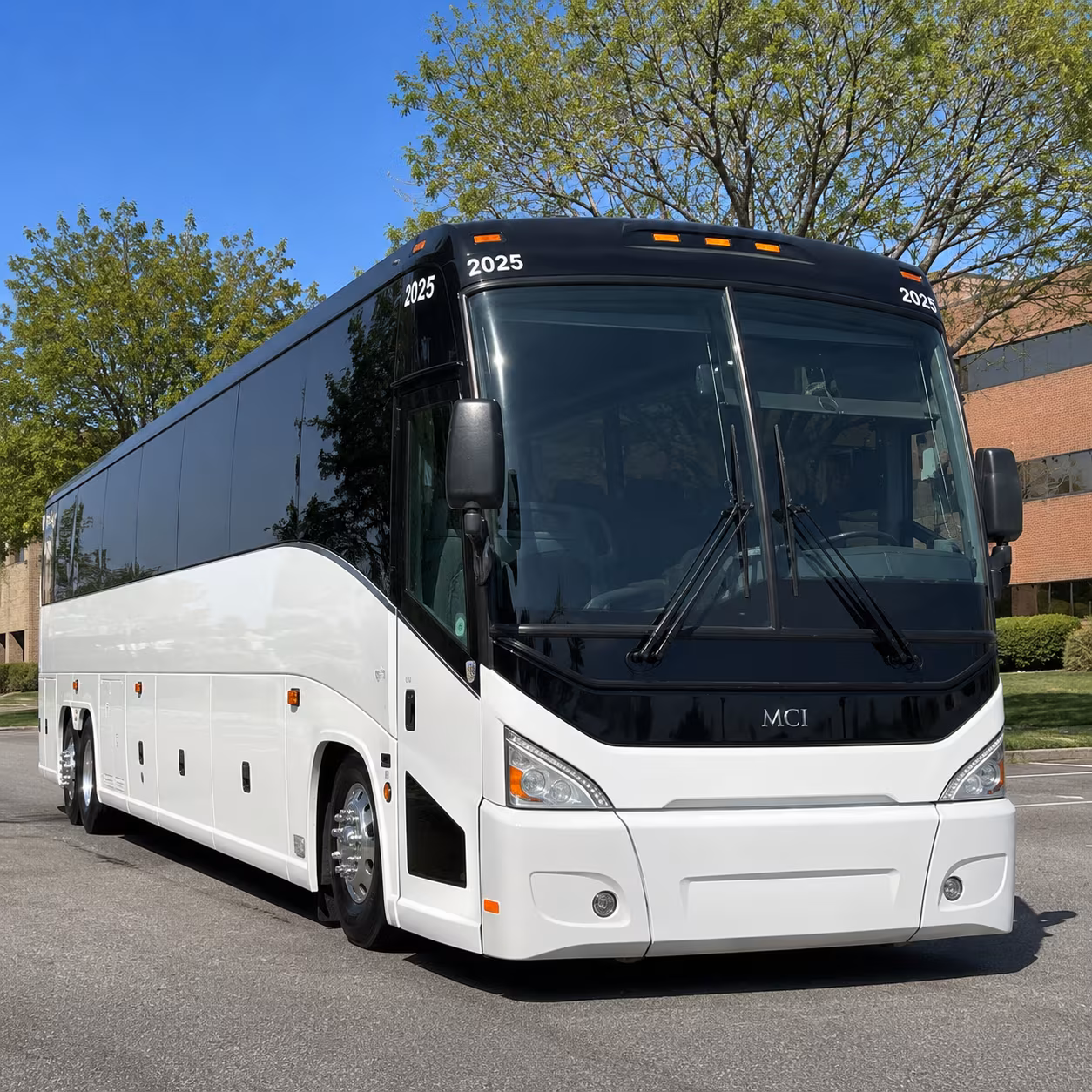 houston bus rental service area